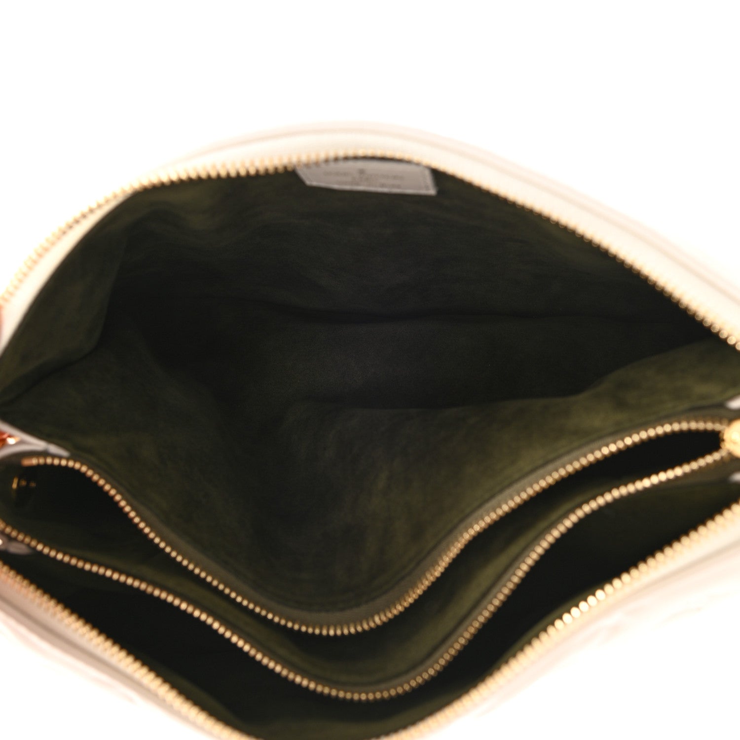 Louis Vuitton Lambskin Embossed Monogram Coussin PM Cream 8 of 17