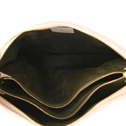 Louis Vuitton Lambskin Embossed Monogram Coussin PM Cream 8 of 17