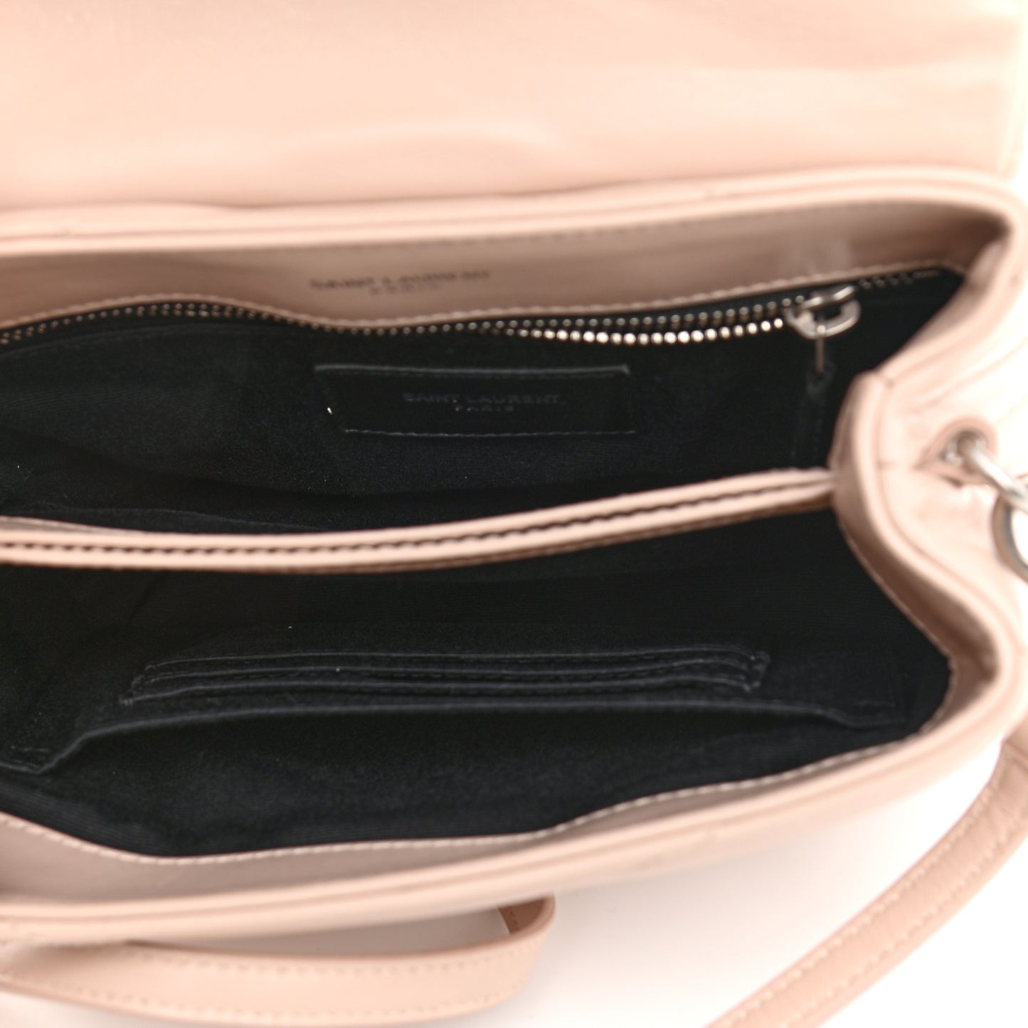 Calfskin Y Quilted Monogram Toy Loulou Crossbody Bag Marble Pink