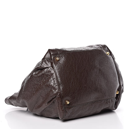 Balenciaga Agneau Giant 12 Gold Hardware S Sunday Tote Charbon 6 of 14