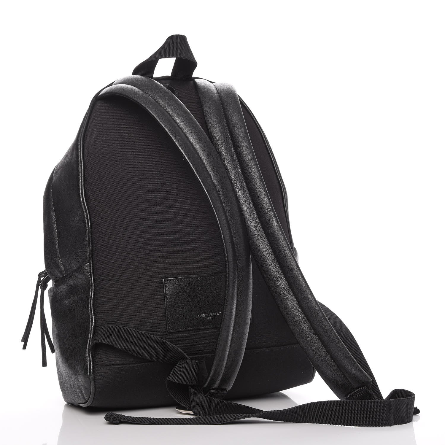 Saint Laurent Lambskin Mini City Backpack Black 3 of 11