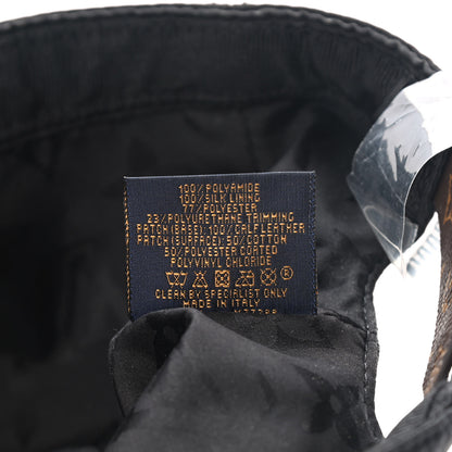 Louis Vuitton Silk Monogram Cap L Black 8 of 9