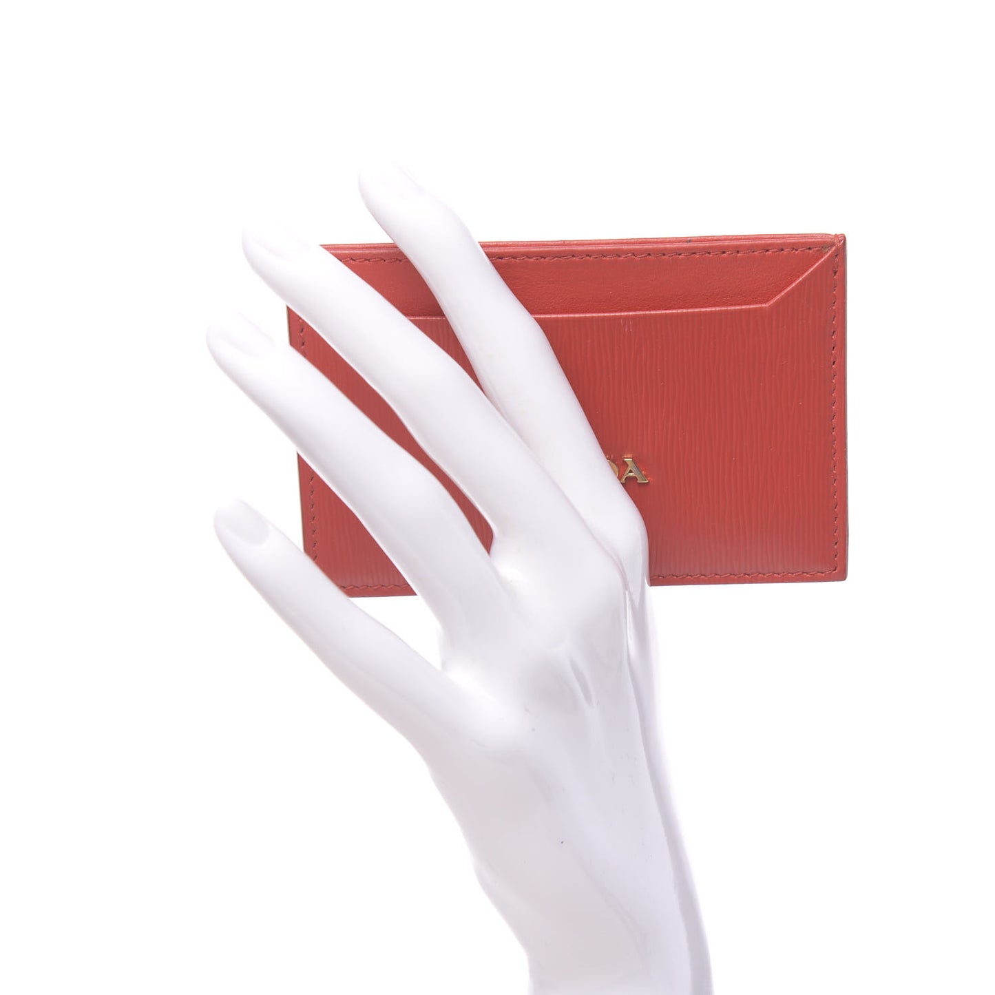 Vitello Move Metal Card Case Lacca