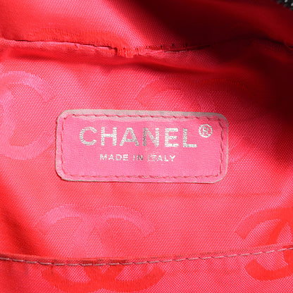 Chanel Calfskin Quilted Large Cambon Multipocket Reporter Black White 6 of 7