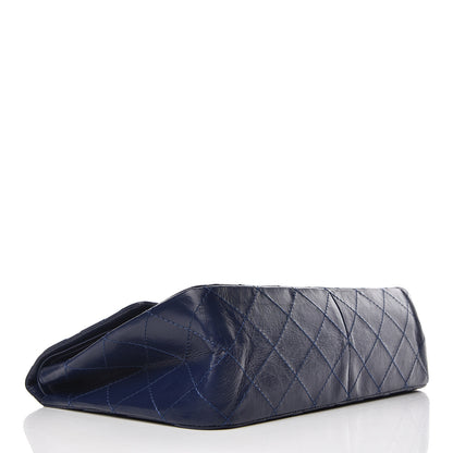 Chanel Aged Calfskin Quilted 2.55 Reissue 227 Flap Dark Blue 7 of 19