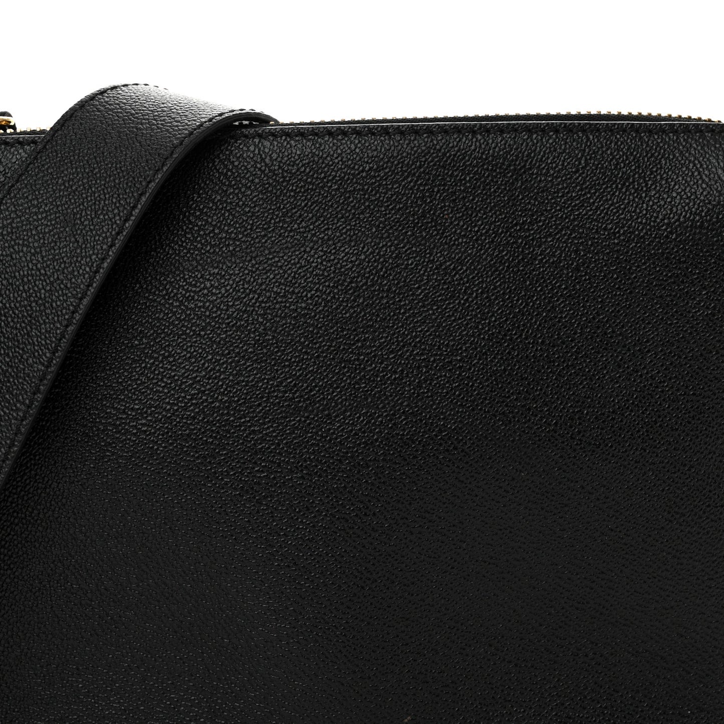 Soft Grain Calfskin House Check Small Helmsley Crossbody Black
