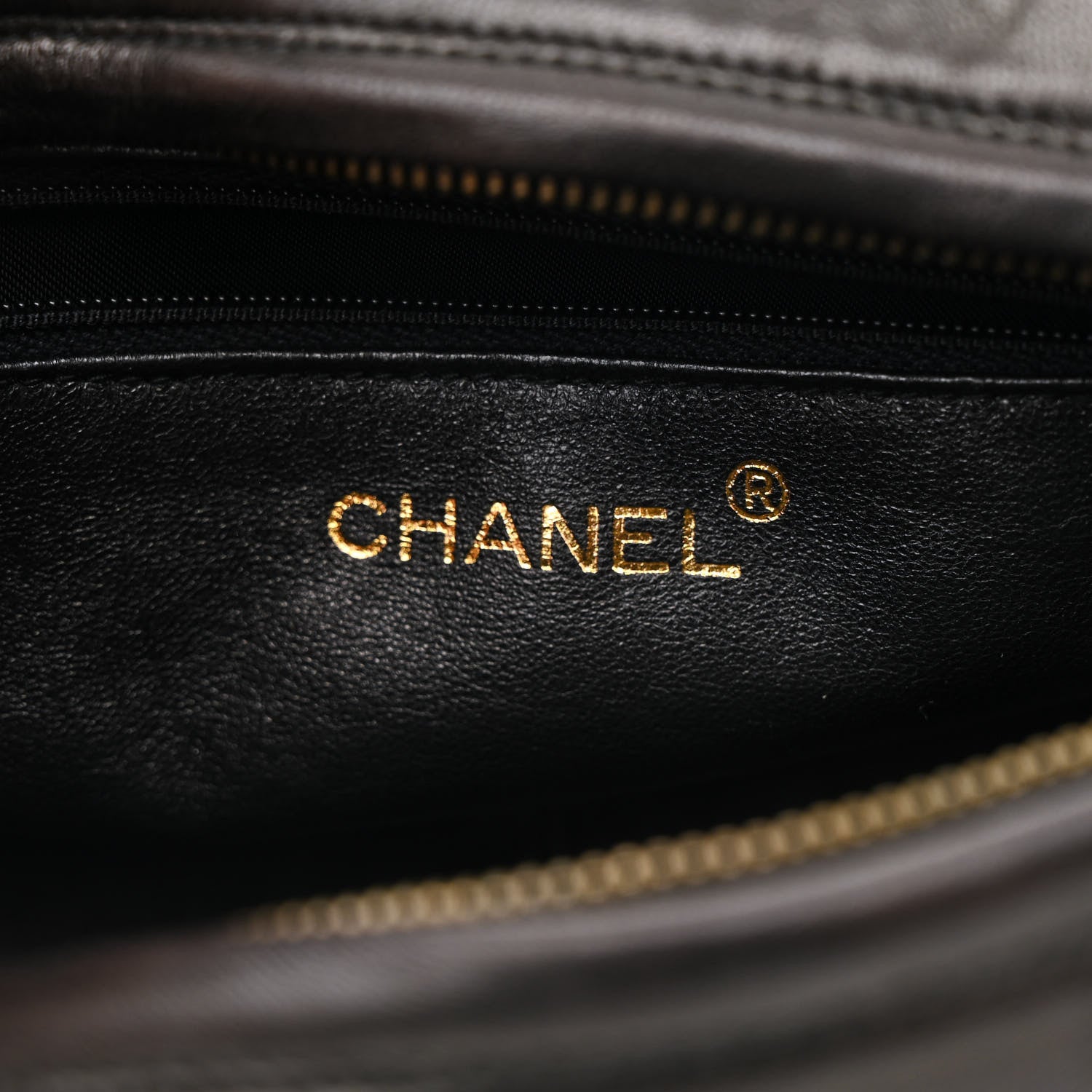 Chanel Lambskin Quilted CC Tassel Camera Case Black 6 of 15