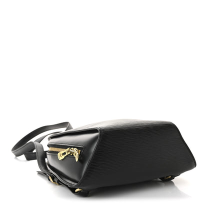 Louis Vuitton Epi Mabillon Backpack Black 4 of 9