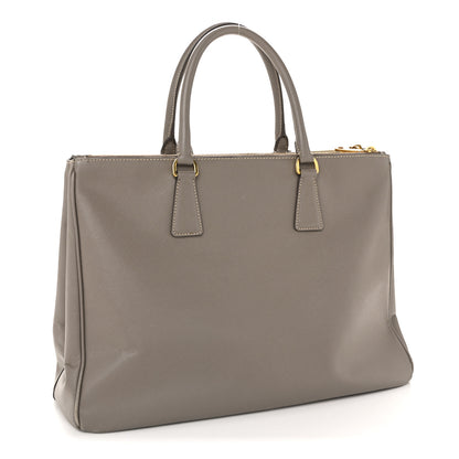 Prada Saffiano Large Galleria Double Zip Tote  Argilla 3 of 15