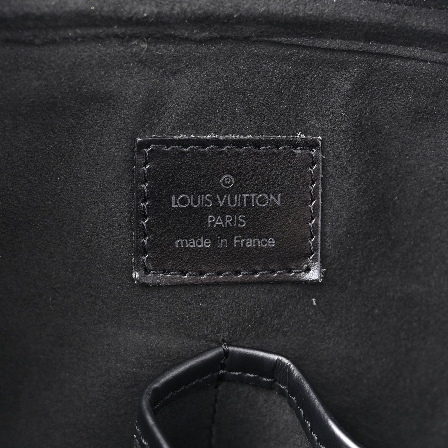 Louis Vuitton Epi Deauville Black 6 of 14