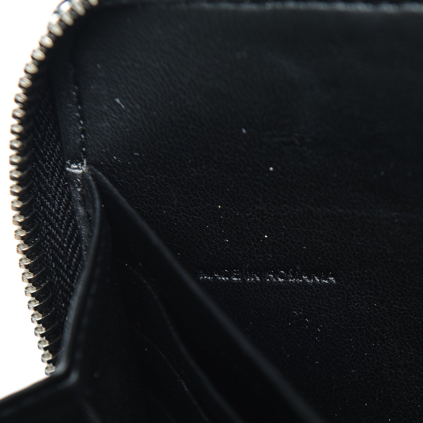 Textured Coated Canvas Hibiscus Print Travel Zipped Wallet Multicolor