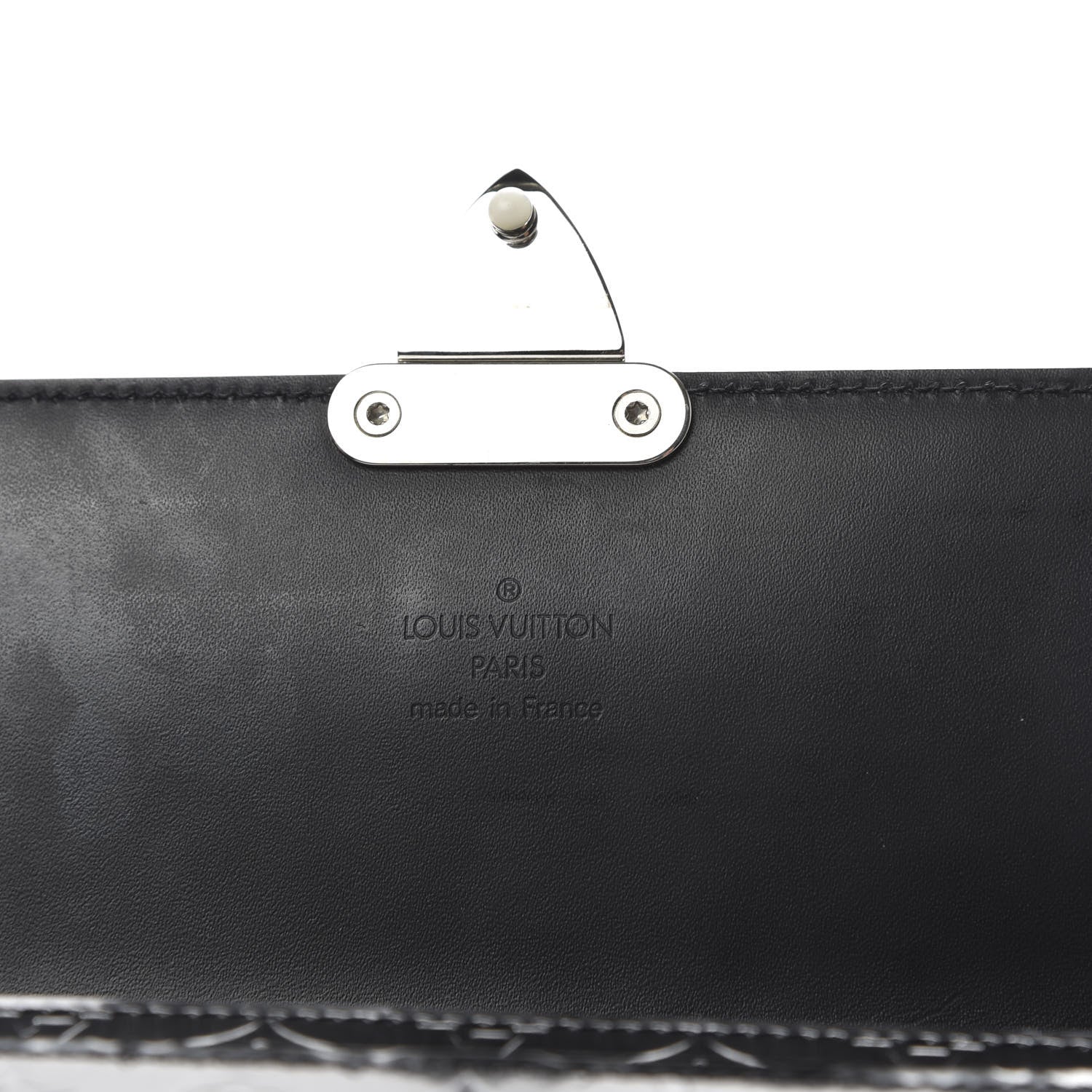 Louis Vuitton Monogram Glace Anouchka Pochette MM 7 of 11