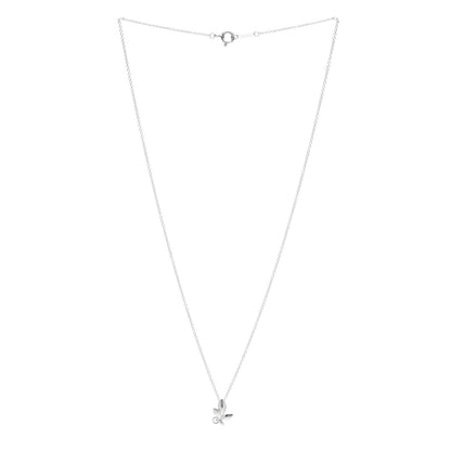 Tiffany Sterling Silver Paloma Picasso Olive Leaf Pendant Necklace 3 of 4