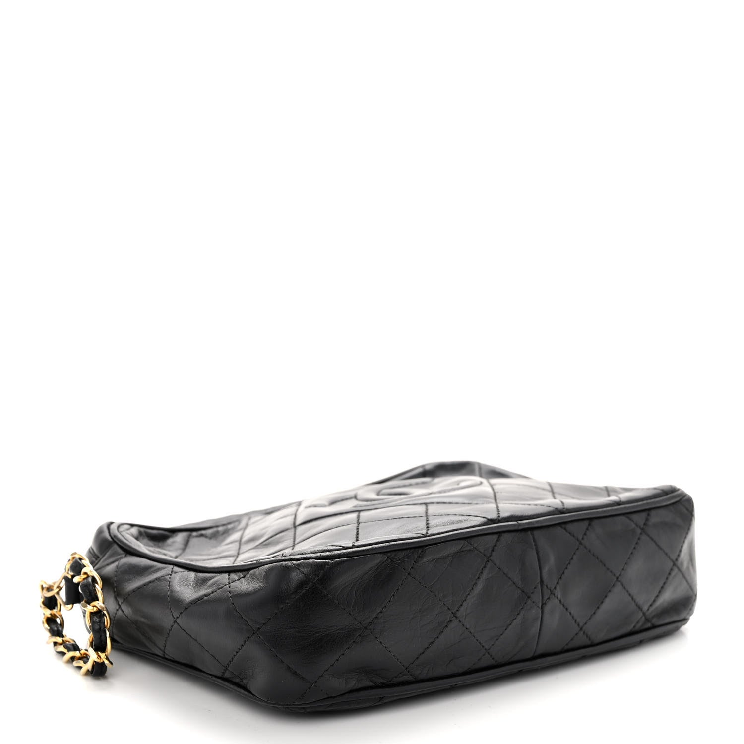 Chanel Lambskin Quilted Tassel Camera Case Black 4 of 11