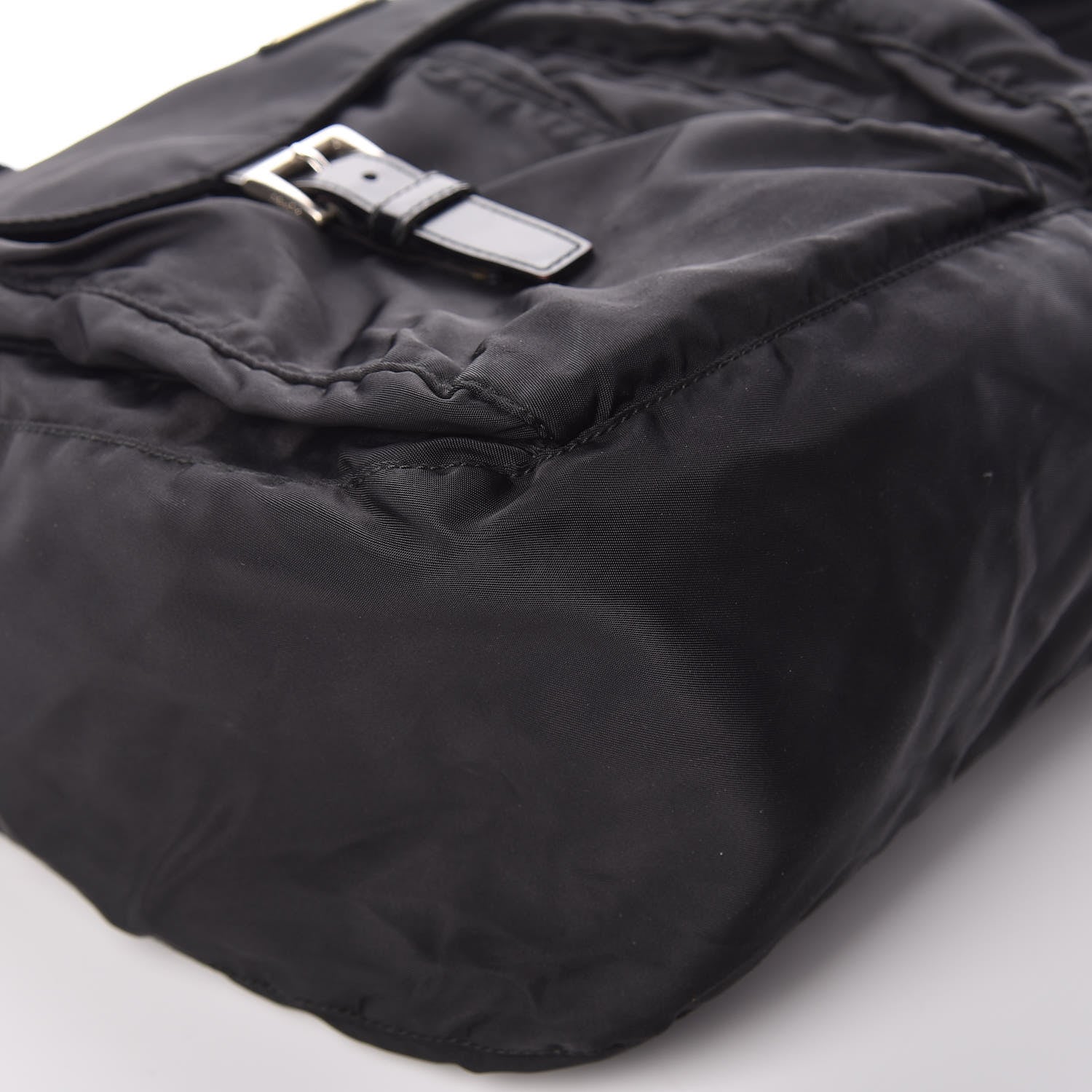 Prada Nylon Vela Messenger Bag Black 14 of 16