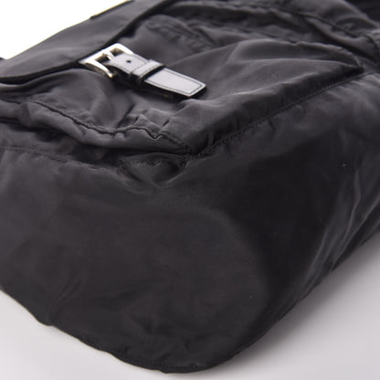 Prada Nylon Vela Messenger Bag Black 14 of 16