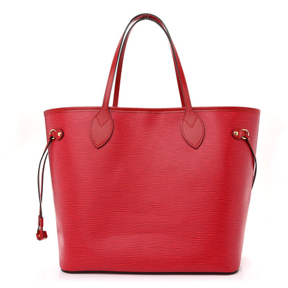 Louis Vuitton Epi Neverfull MM Castillan Red 1 of 10