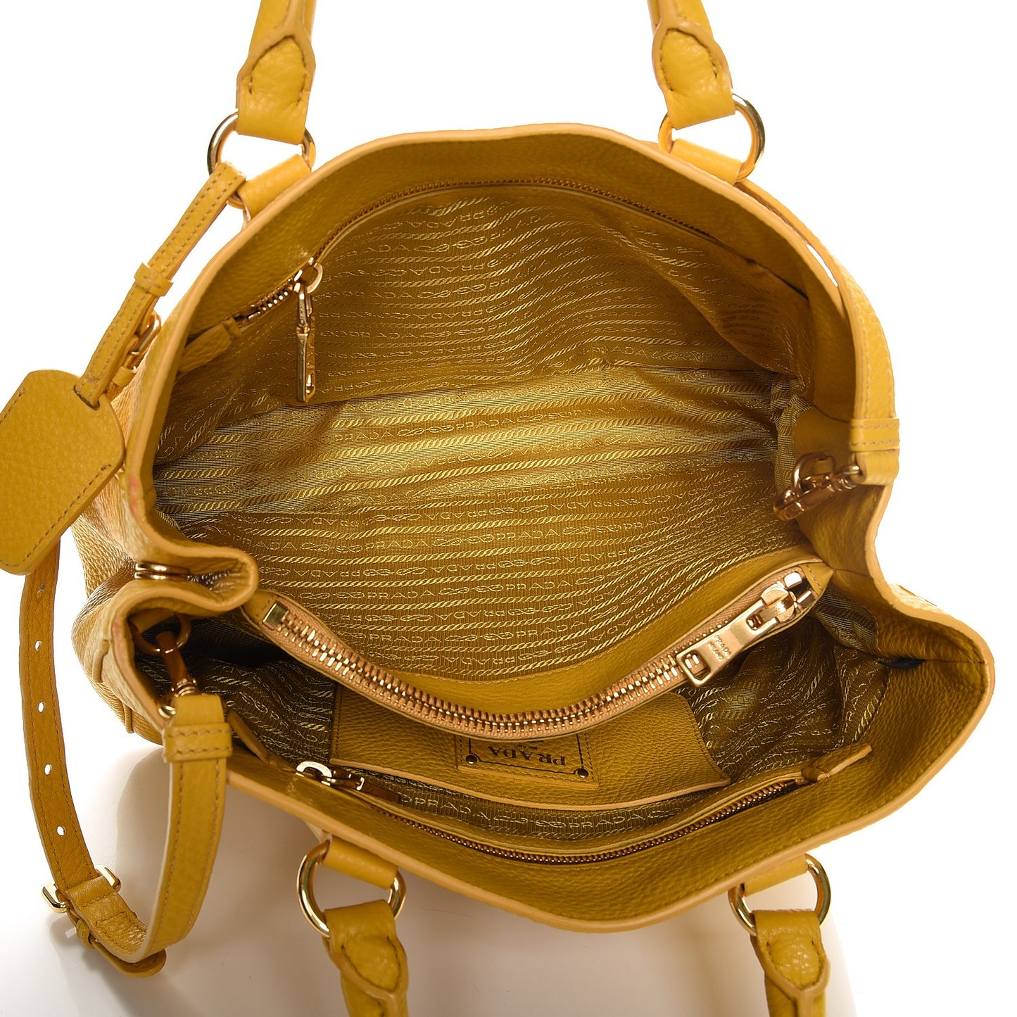Vitello Daino Tote Mimosa
