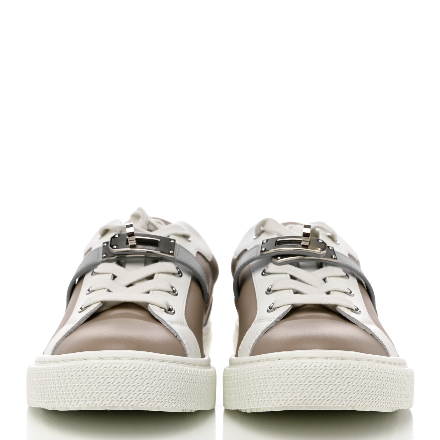 Hermes Calfskin Day Sneakers 36 Multicolor White 2 of 9