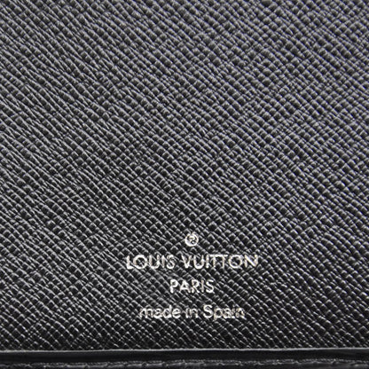 Louis Vuitton Epi Checkbook Wallet Black 7 of 8
