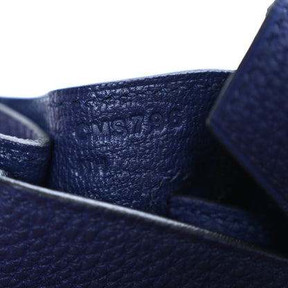 Hermes Togo Birkin 25 Bleu Encre 7 of 10
