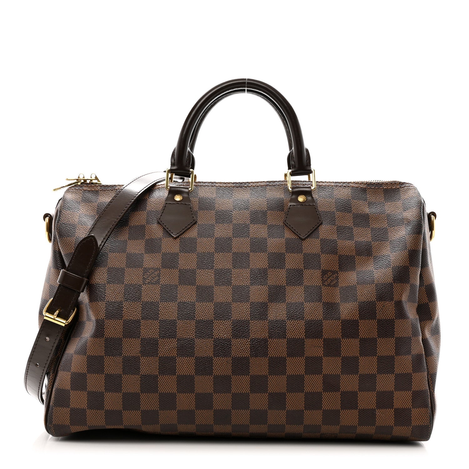 Louis Vuitton Damier Ebene Speedy Bandouliere 35 1 of 13