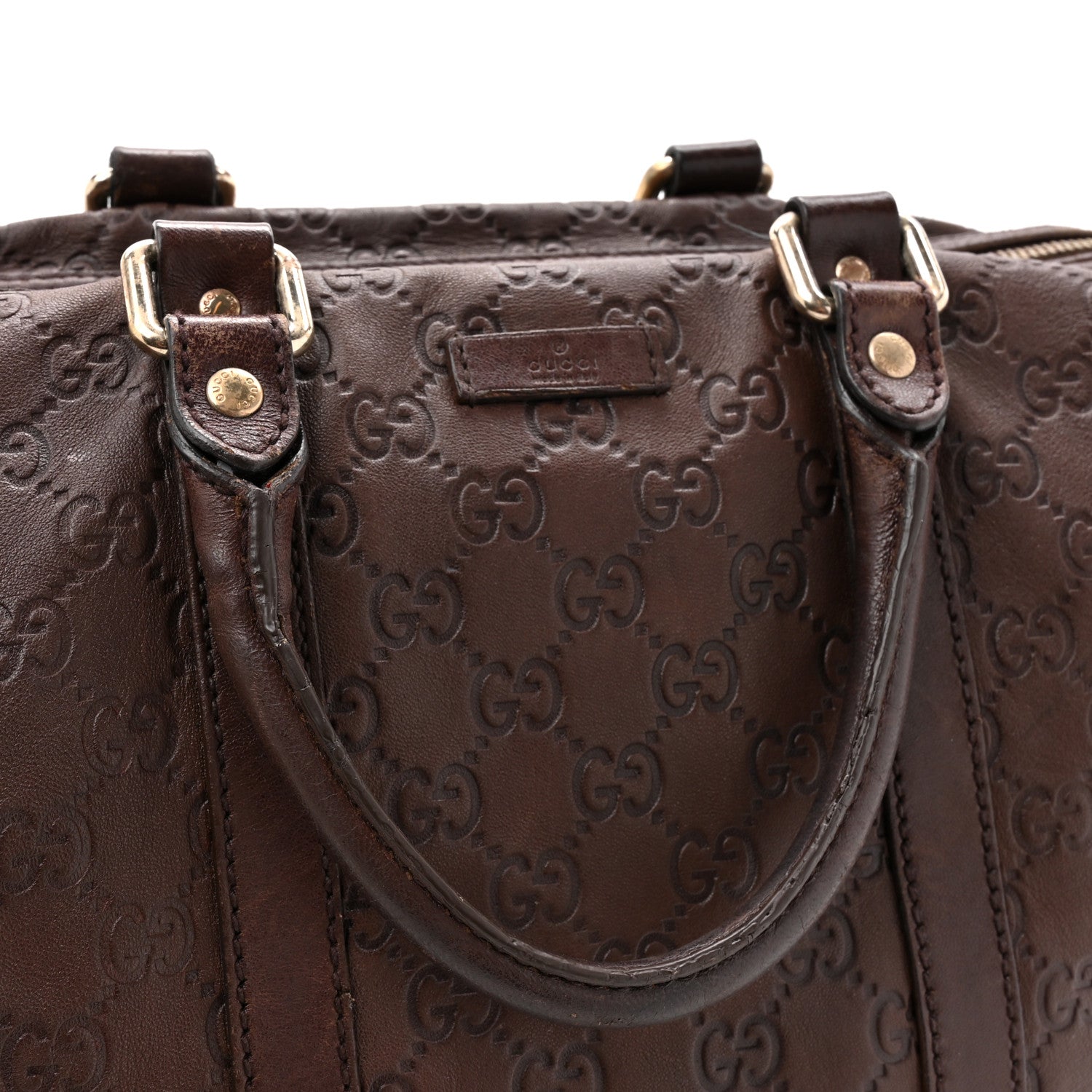 Gucci Guccissima Medium Joy Boston Brown 17 of 18