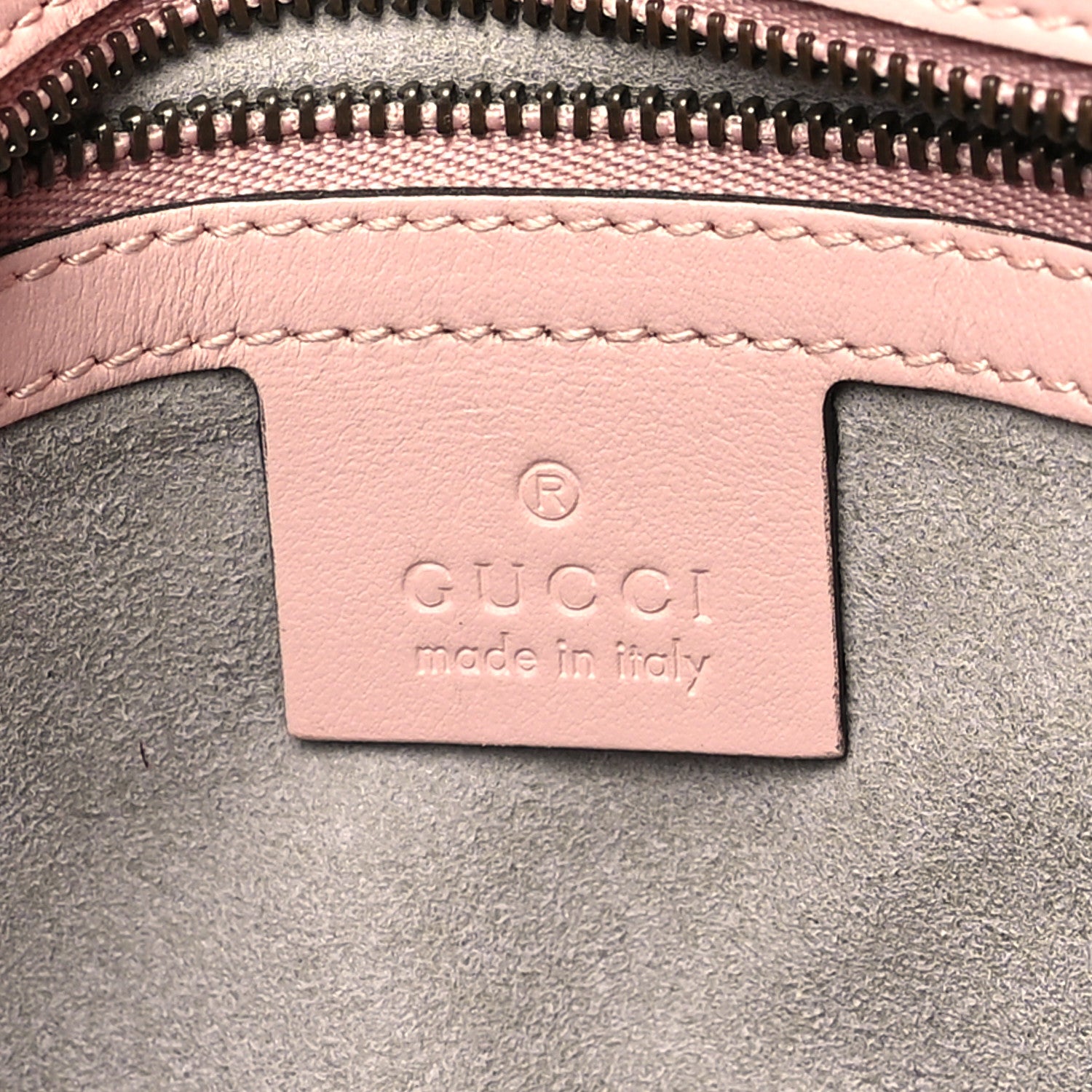 Gucci Calfskin Matelasse Small GG Marmont Shoulder Bag Perfect Pink 6 of 10