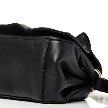 Valentino Garavani Smooth Calfskin Mini Bloomy Crossbody Bag Black 9 of 10
