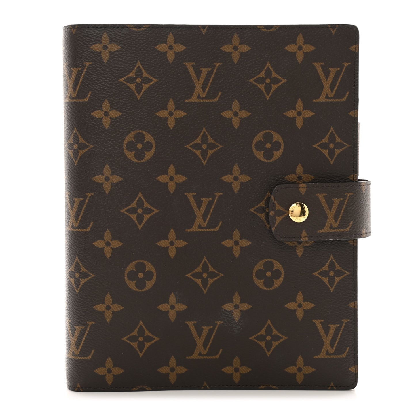 Monogram Large Ring Agenda Cover