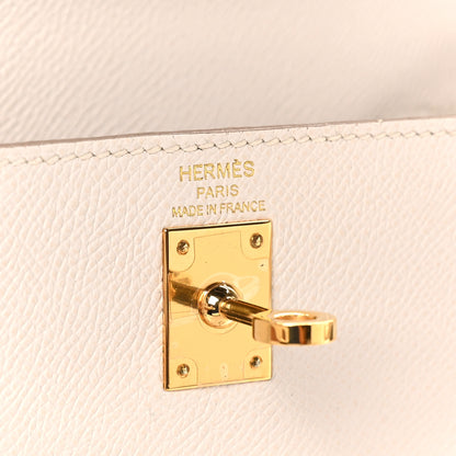 Hermes Epsom Kelly Sellier 25 Gris Pale 7 of 10