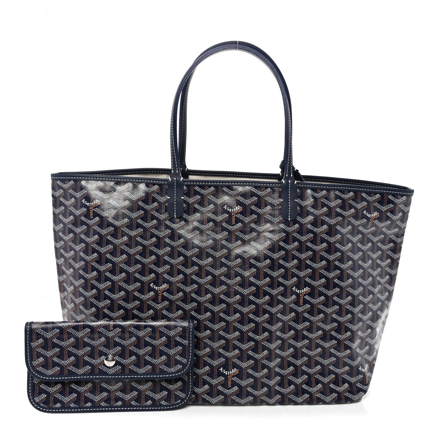 Goyard Goyardine Saint Louis PM Navy 3 of 11