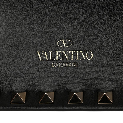 Valentino Garavani Nappa Rockstud Wristlet Clutch Black 5 of 7