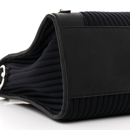 Balenciaga Ribbed Neoprene Classic Silver Hardware City Black 9 of 10