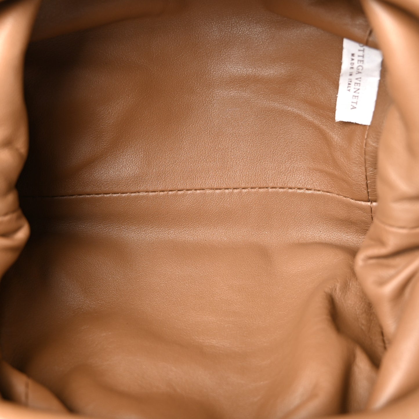 Butter Calfskin The Mini Pouch Camel