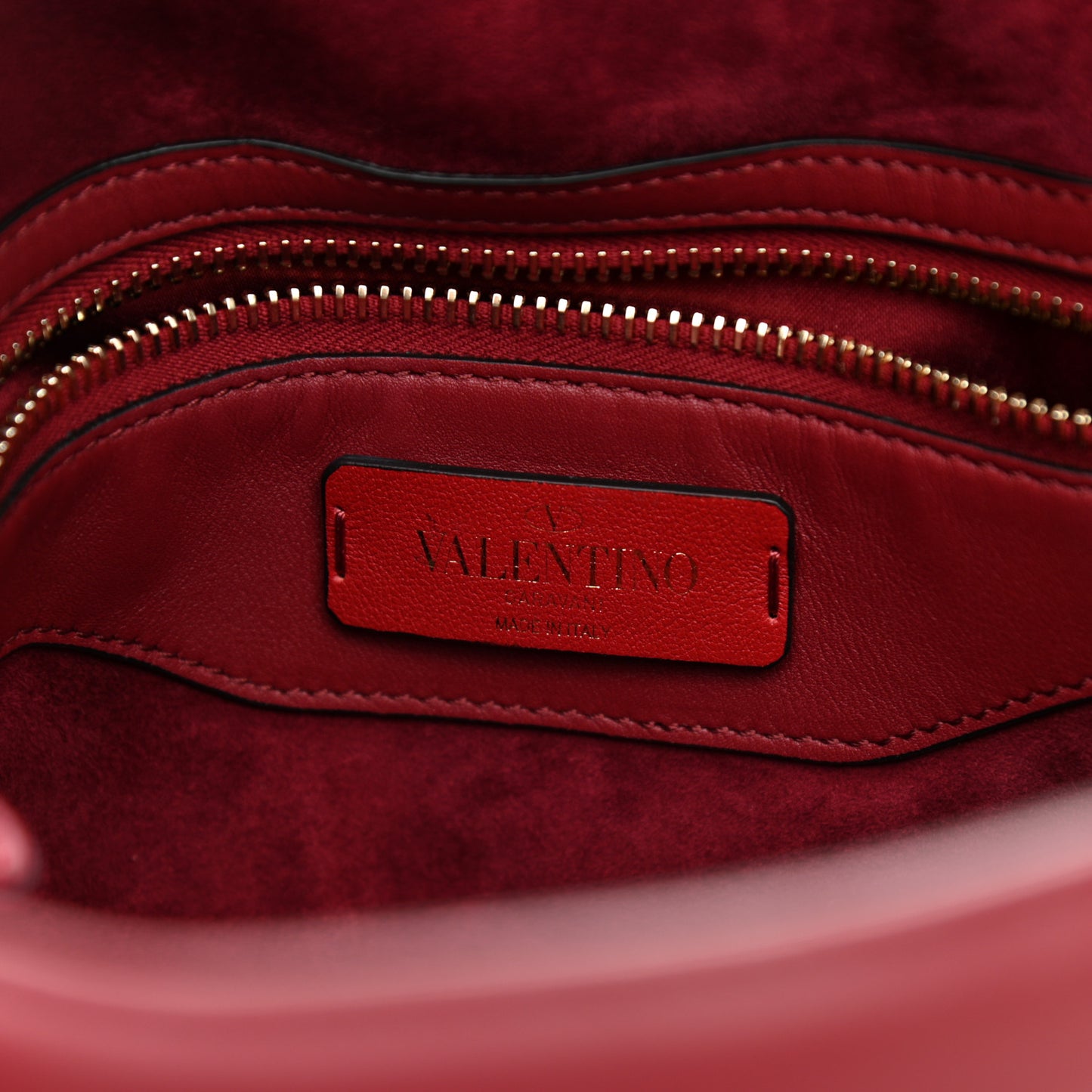 Smooth Calfskin Bloomy Crossbody Bag Rosso Valentino