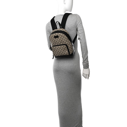 Gucci GG Supreme Monogram Small Eden Day Backpack Black 2 of 10