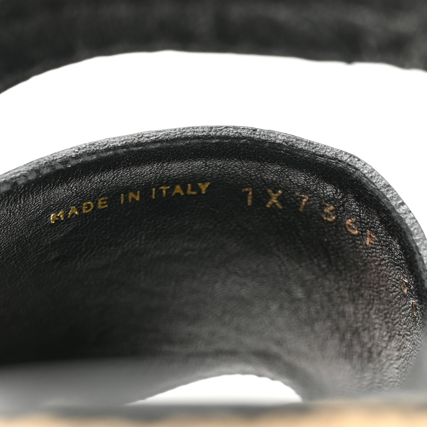 Vitello Montana Logo Espadrille Sandals 36 Black