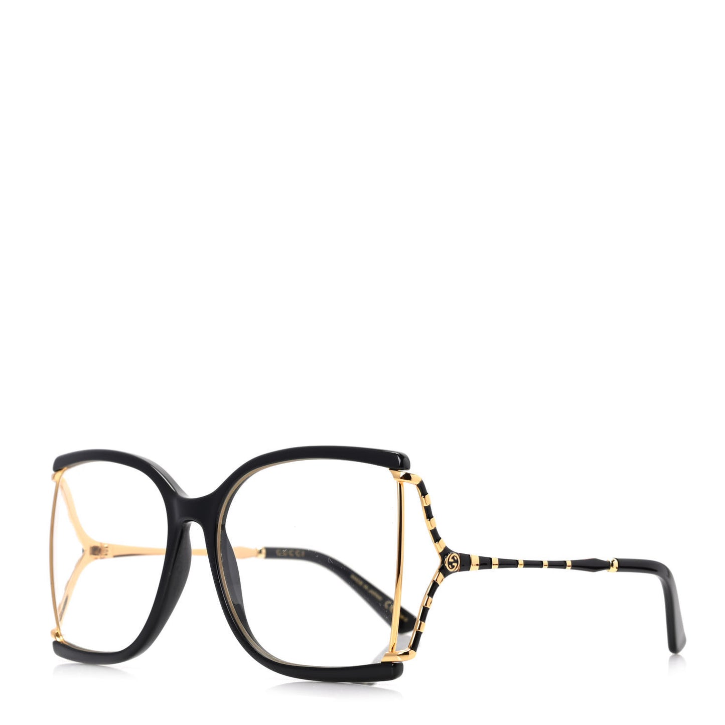 Metal Glasses GG0592S Black Gold