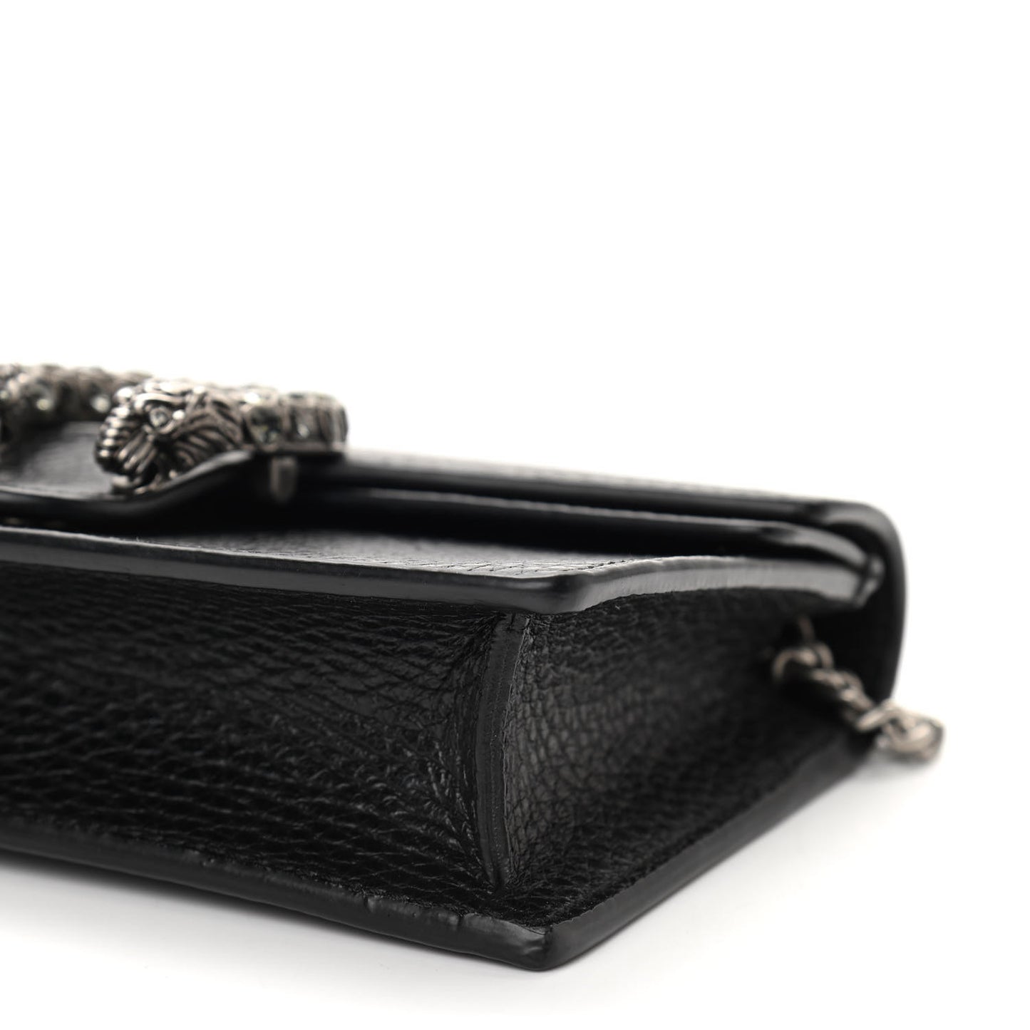 Calfskin Super Mini Dionysus Shoulder Bag Black