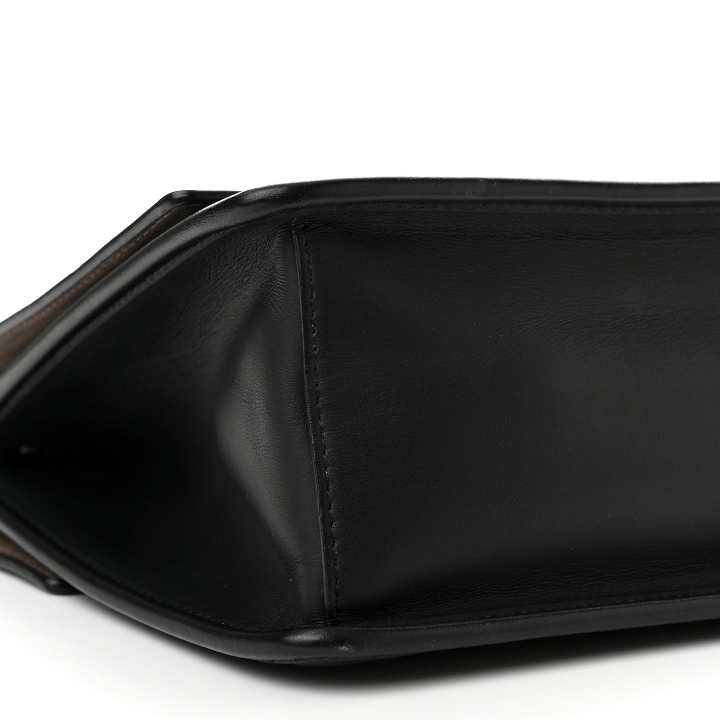 Vitello Century Opaco F is Fendi Kan I Shoulder Bag Black