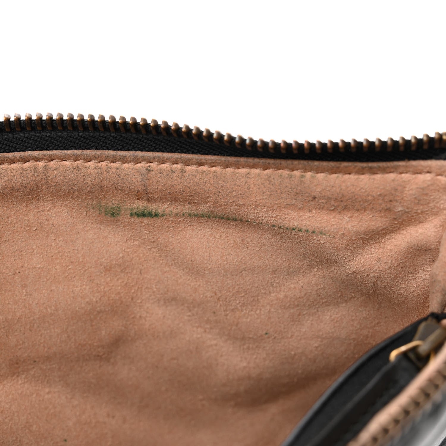 Gucci Calfskin Matelasse Mini GG Marmont Chain Bag Black 12 of 13