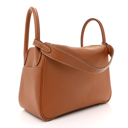 Hermes Evercolor Lindy 30 Gold 3 of 12