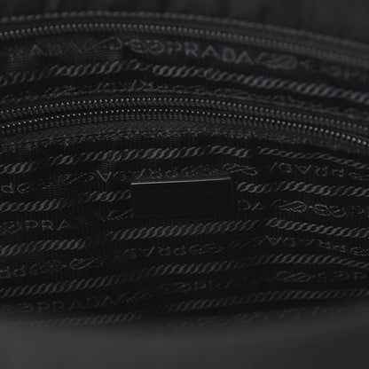 Prada Tessuto Nylon Saffiano Tote Black 8 of 9