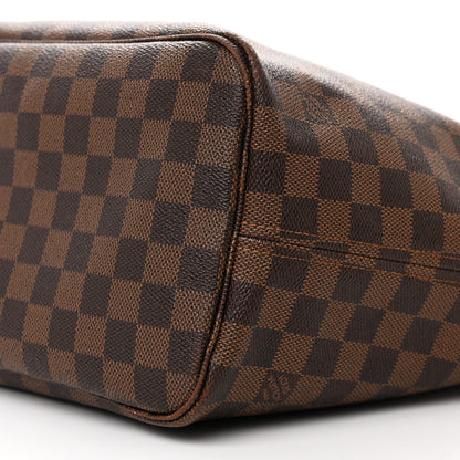 Louis Vuitton Damier Ebene Neo Neverfull MM  Rose Ballerine 10 of 13