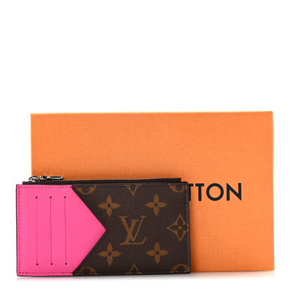 Louis Vuitton Monogram Calfskin Coin Card Holder Rose 8 of 8