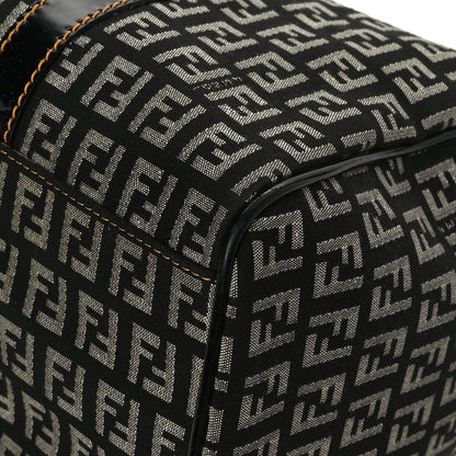 Fendi Patent Zucchino Medium Forever Boston Black 8 of 10