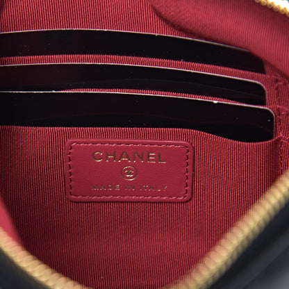 Chanel Goatskin Quilted 19 Cosmetic Case Black 5 of 7