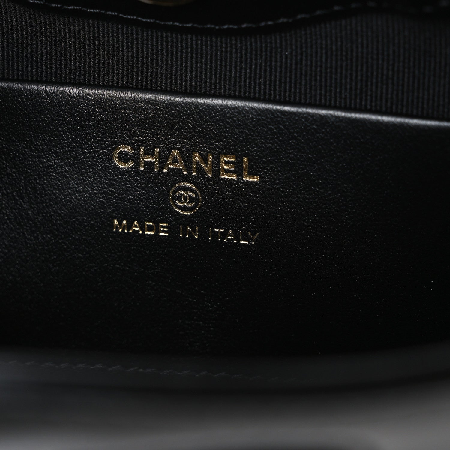 Chanel Shiny Crumpled Calfskin Quilted Nano 31 Shopping Bag Black 5 of 10