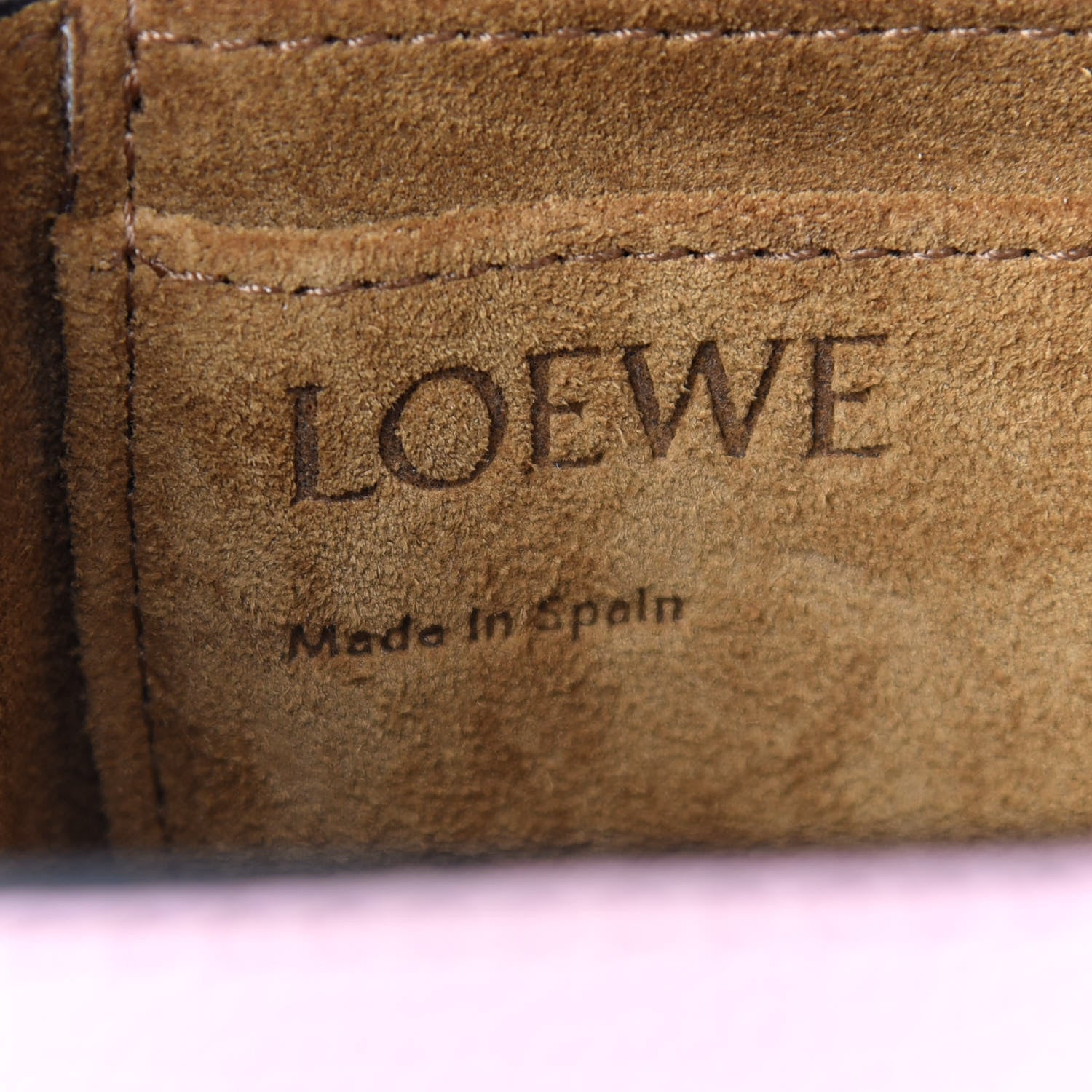 Loewe Grained Calfskin Mini Gate Crossbody Bag Pastel Pink 8 of 8